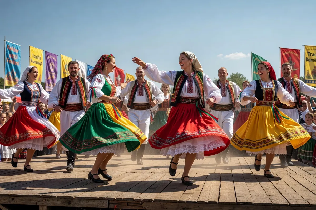 Instruments traditionnels d’Europe de l’Est exposés lors d’un atelier de lutherie en festival