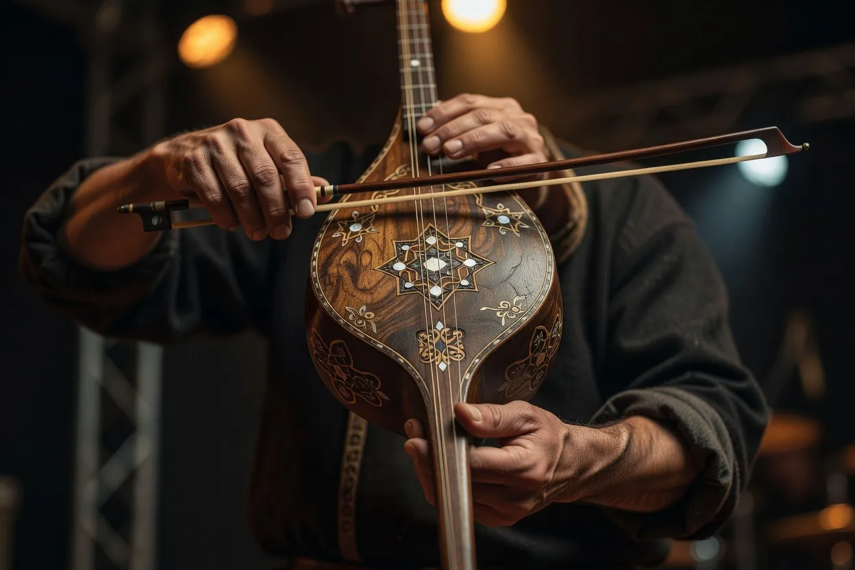 Kamantcha, vièle à pique traditionnelle du Caucase