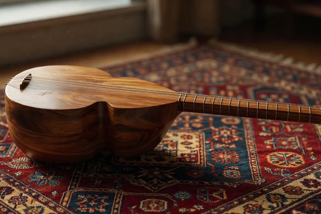 Tar azerbaïdjanais, instrument à cordes pincées du mugham