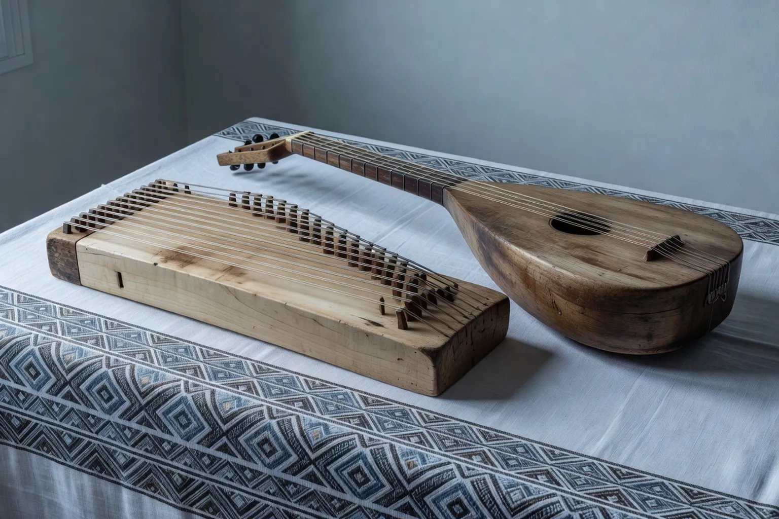Kantele et kobza, parents baltiques et slaves